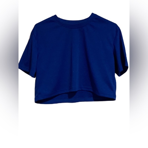 SHEIN Tops - SHEIN Women’s Royal Blue Crop Top Sz. Small